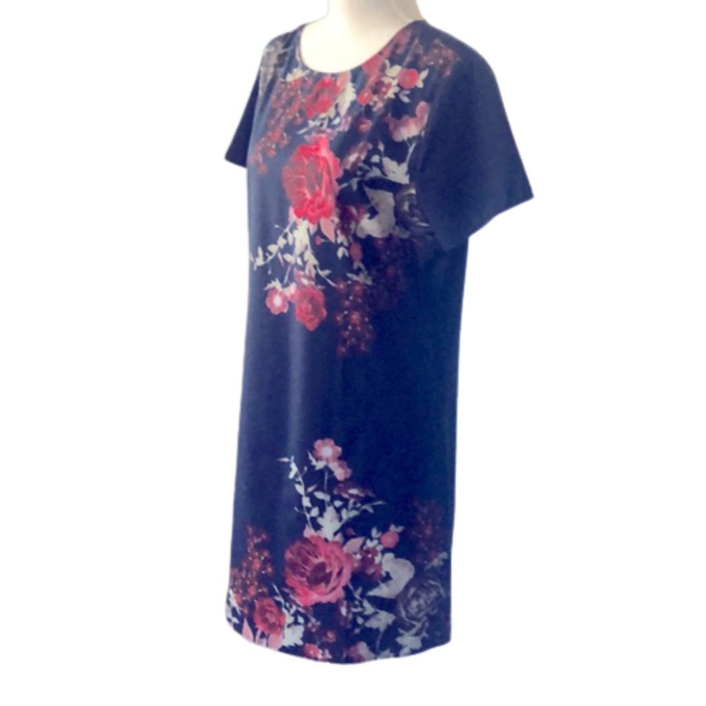 Floerns Women's Floral Print Short Sleeve Casual